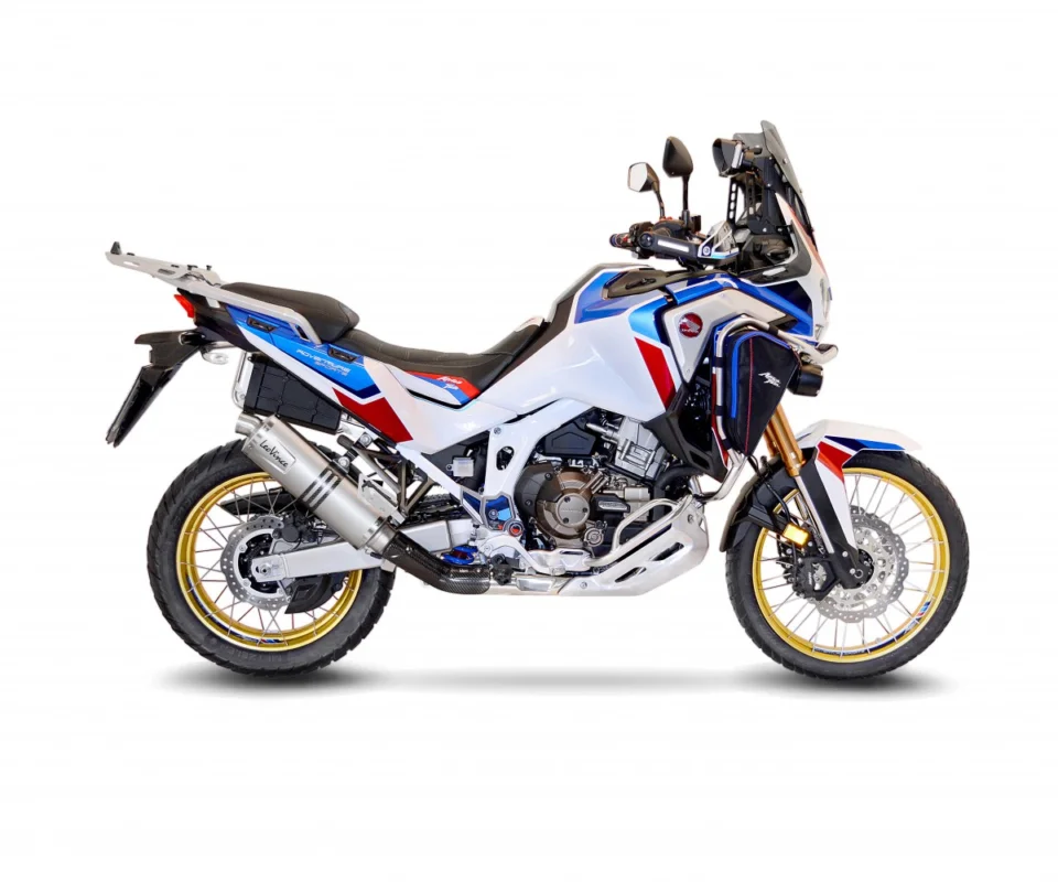 Spedizione Espresso Terminale di scarico Leovince LV ONE EVO Non omologato EURO 5 per HONDA CRF 1100 L AFRICA TWINModelli dal 2020 al 2023 14355EU