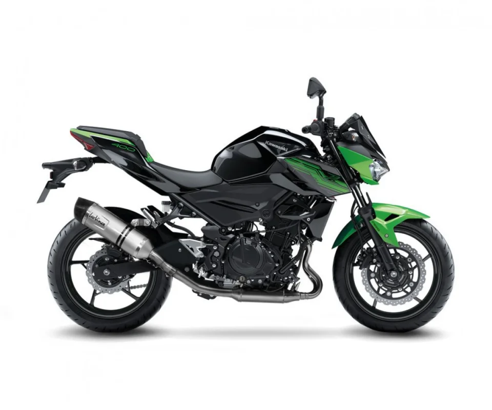 Terminale di scarico Leovince LV ONE EVO Non omologato EURO 5 per KAWASAKI Z 400Modelli dal 2022 al 2023 14259EU Prezzo Di Fabbrica