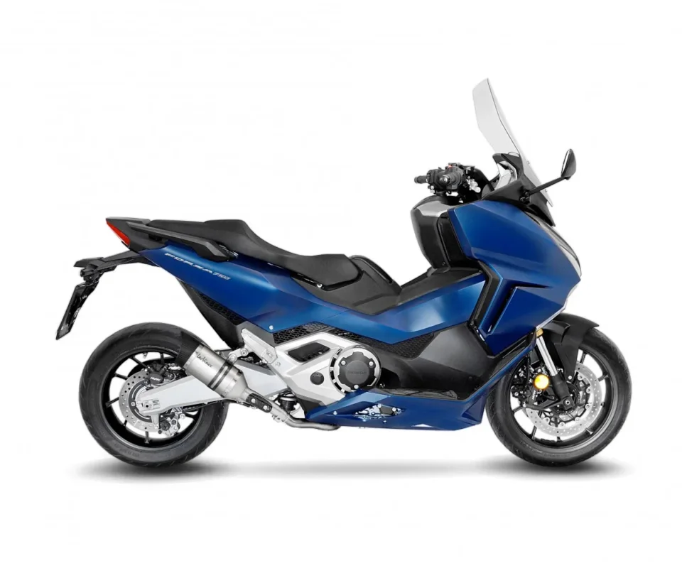 Terminale di scarico Leovince LV PRO Non omologato EURO 5 per HONDA FORZA 750Modelli dal 2021 al 2024 14193EU Pagamento Sicuro