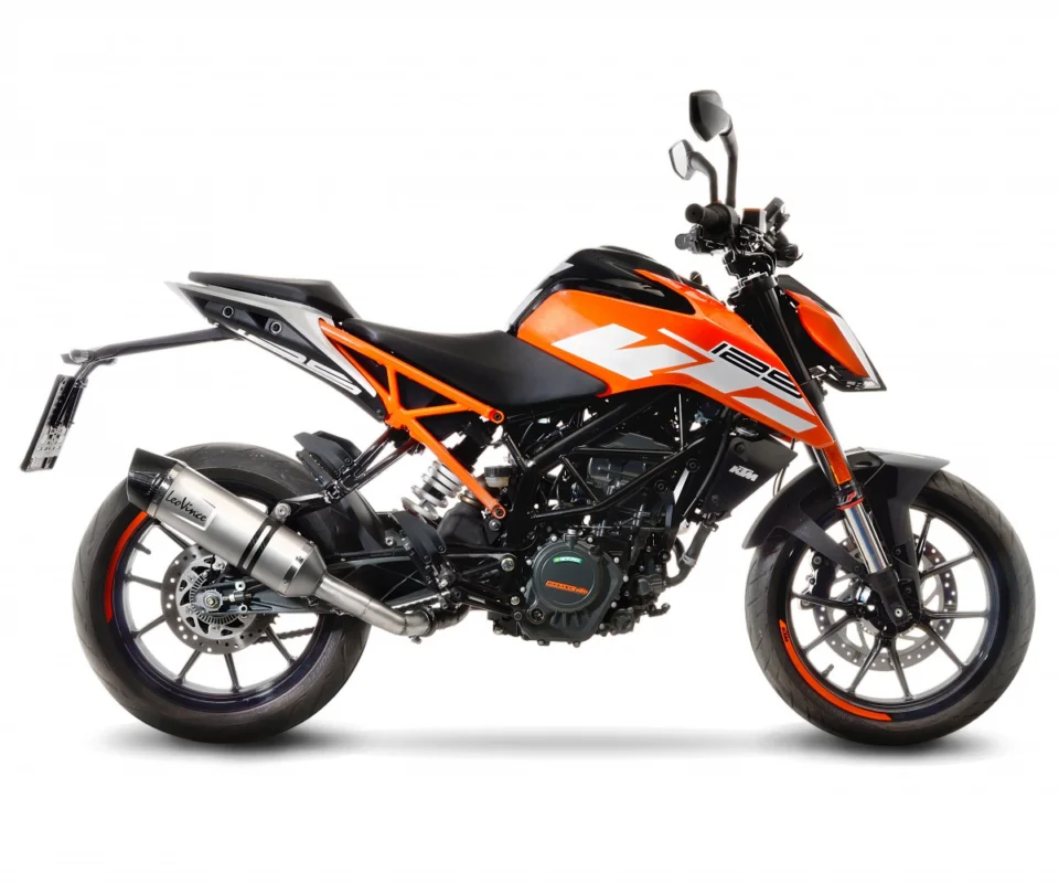 Prezzo Di Fabbrica Terminale di scarico Leovince LV ONE EVO Non omologato EURO 4 per KTM DUKE 125Modelli dal 2017 al 2020 14185EU