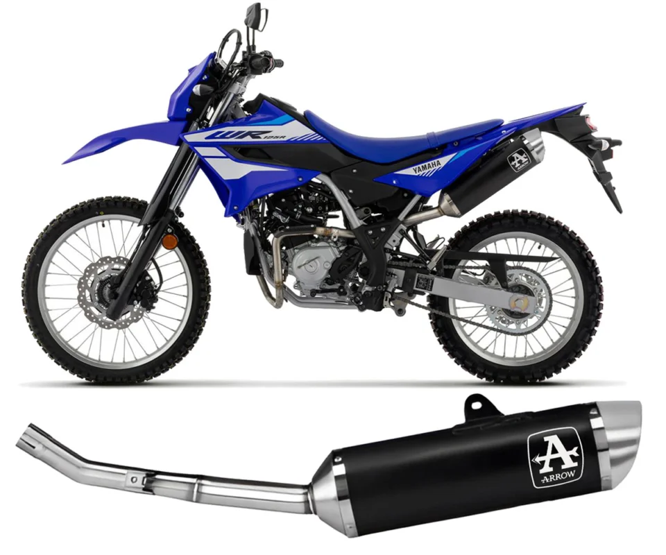 Occasione Terminale di Scarico Arrow Thunder Alluminio Dark/Inox per YAMAHA WR 125 RModelli: 2026 52513AON