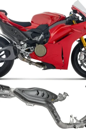 Vendita Finale Scarico Completo Arrow Competition EVO PRO-RACE Full Titanio per Ducati Panigale V4Modelli dal 2025 al 2026 71253CPRR