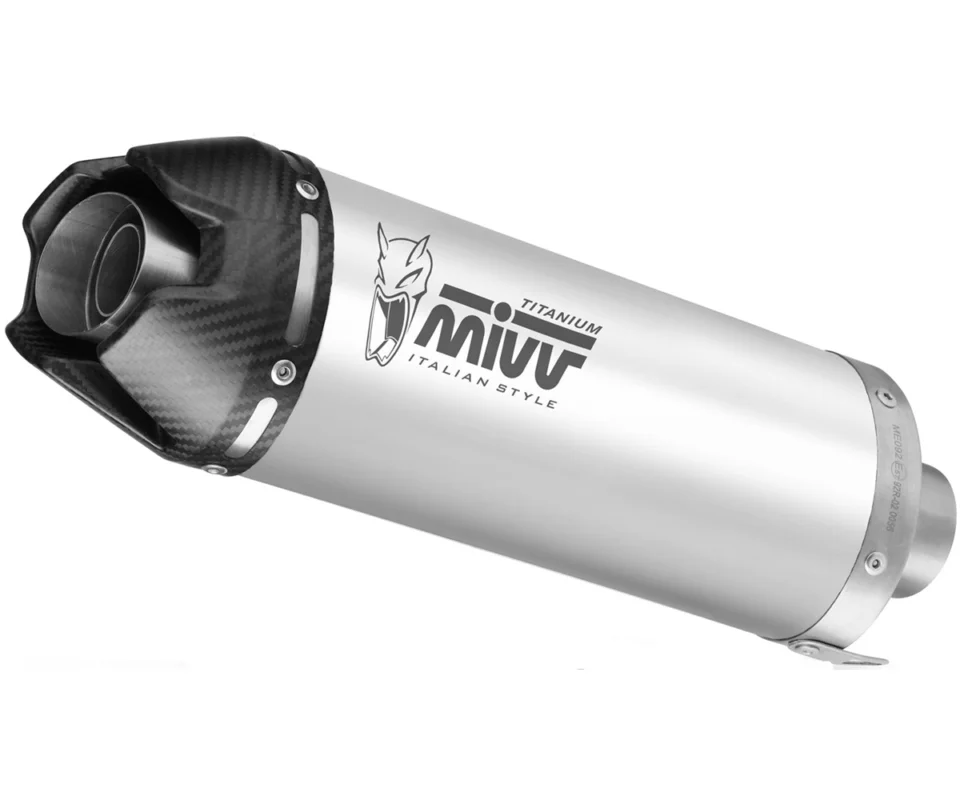 Scarico Completo MIVV AK-1 Titanio CON COPPA CARBONIO per HONDA CB 650 RModelli dal 2024 al 2026 H.094.K4K Affare