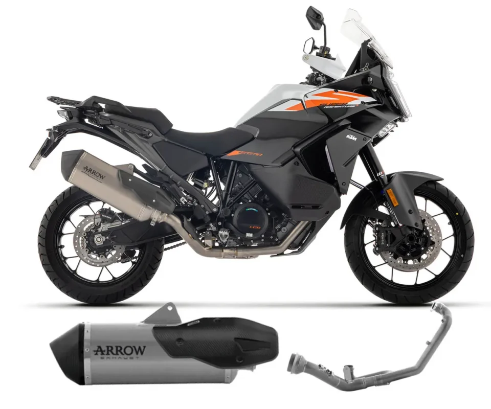 Super Prezzo Scarico Completo Arrow Sonora E5 per KTM 1390 SUPER Adventure S/R TitanioModelli dal 2025 al 2026 72501SK + 72181PD
