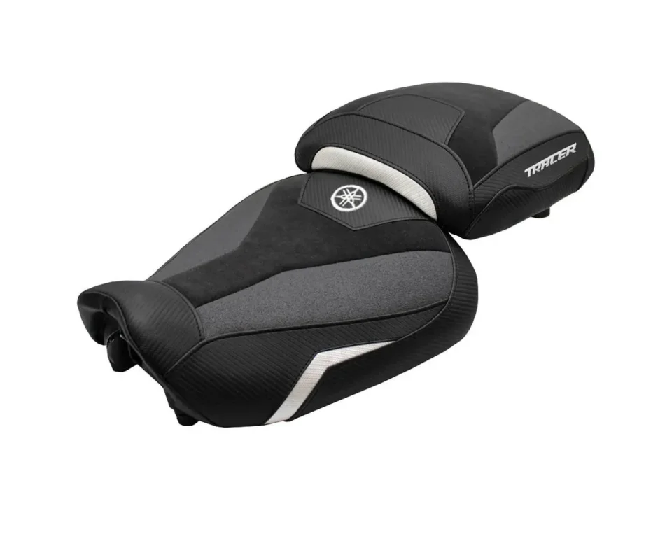 Economico Sella completa Naha Ultragrip Complete Comfort Seat Bianco WH + logo Tpz compatibile per YAMAHA Tracer 9 / GTModelli dal 2021 al 2024 YATR9GTNU-WH-1-SC