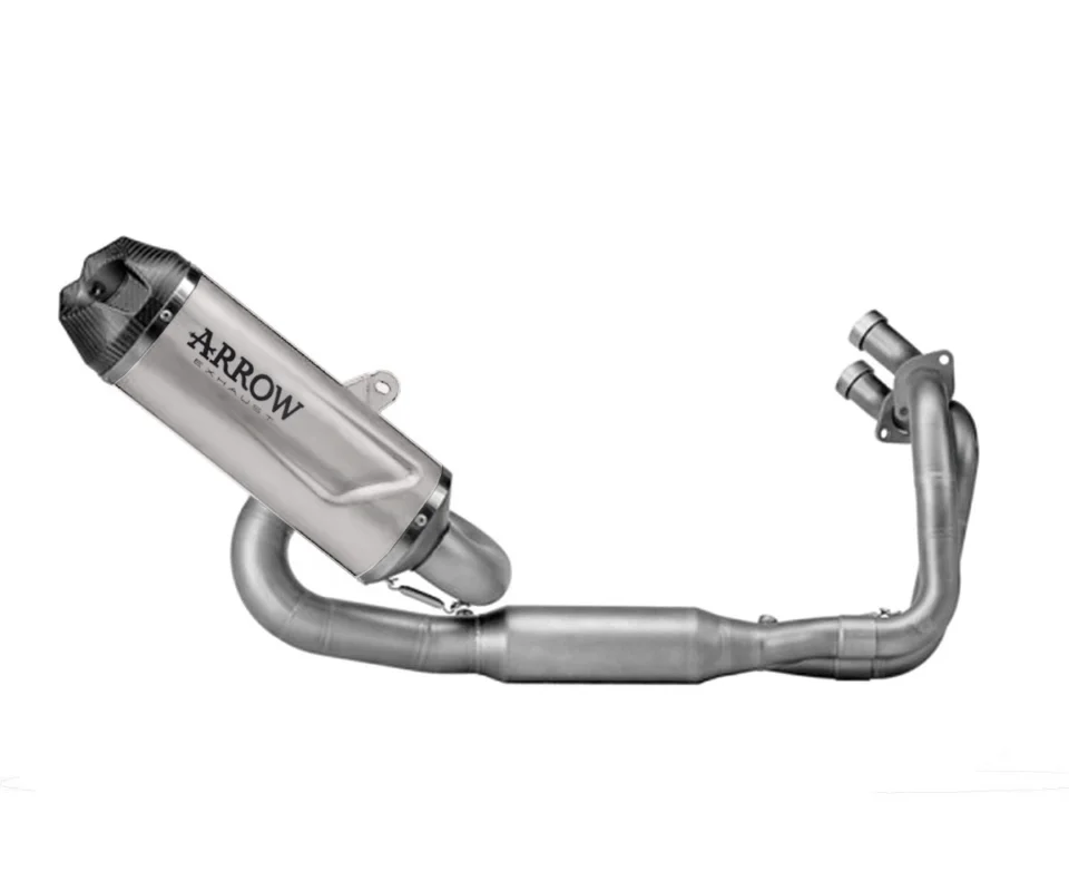 Scarico Completo Arrow Indy Race EVO in titanio per Kawasaki Z 650Modelli dal 2024 al 2026 71065PK Nuovo Arrivo