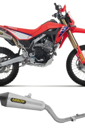 Vendita Finale Terminale di scarico Arrow X-Kone in Nichrom perHonda CRF 300 LModelli dal 2025 al 2026 72013XKI