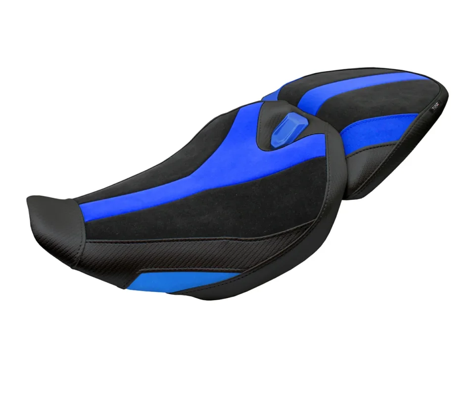 Rivestimento sella mod Remy Velvet Comfort System Blu BE Tpz compatibile per BMW R 1300 RModelli dal 2025 al 2026 BMWR13RVC-BE-2 Promo Stagionale