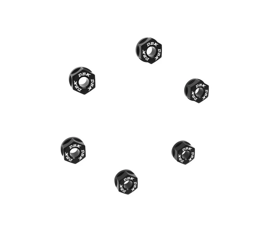 Kit Dadi Flangia Portacorona M10x1.25Dbk Per Triumph RsModelli dal 2021 al 2026 6DSB05D Occasione Imperdibile