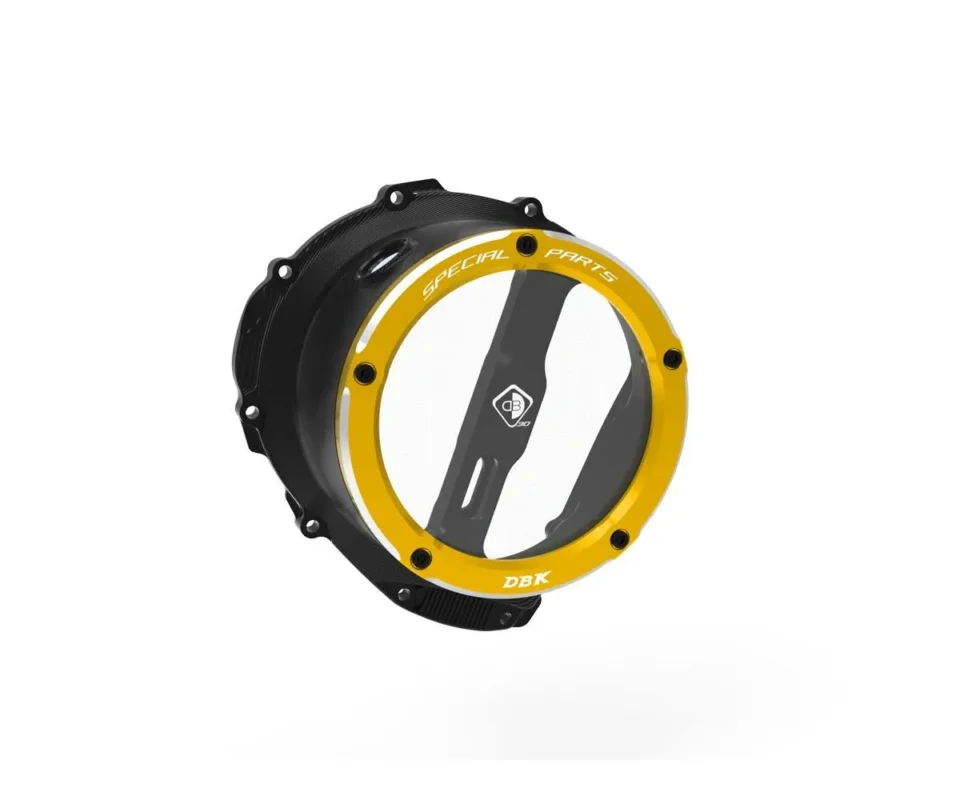 Carter Frizione Bagno Olio Trasparente 3d-evo Nero Oro Dbk Per Triumph Street Triple 765 Moto2 EditionModelli dal 2023 al 2026 CCDV19DB Ultimissimo Modello