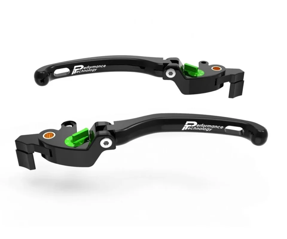 Leve Freno / Frizione Regolabili Eco Gp 1 Nero Verde Dbk Per Mv Agusta Brutale 800Modelli dal 2015 al 2020 LE18V Nuova Collezione