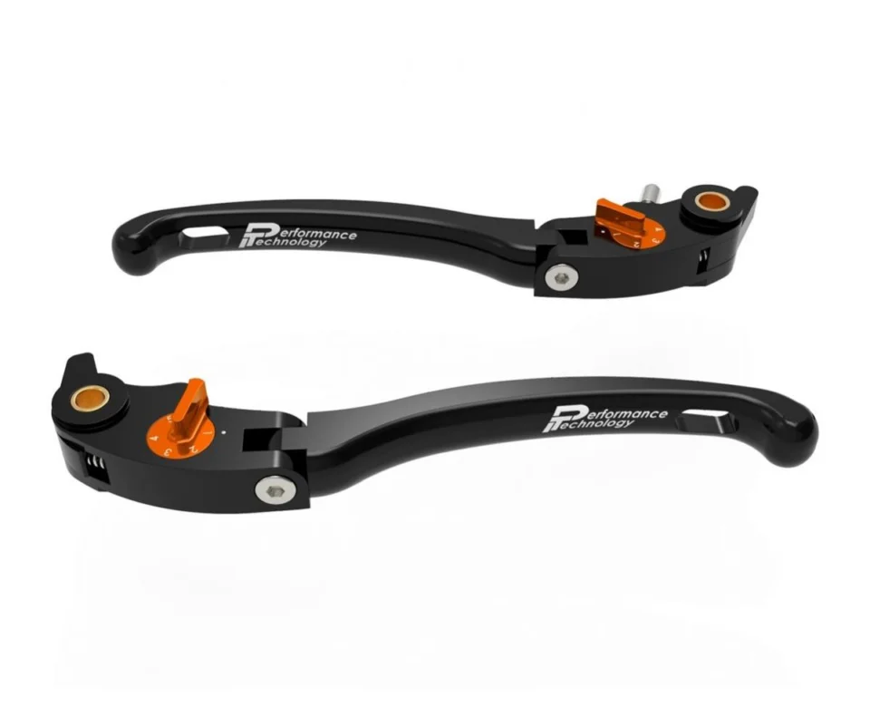 Popolare Leve Freno / Frizione Regolabili Eco Gp 1 Nero Arancio Dbk Per Ktm Super Duke 1290 R EvoModelli dal 2022 al 2023 LE17K