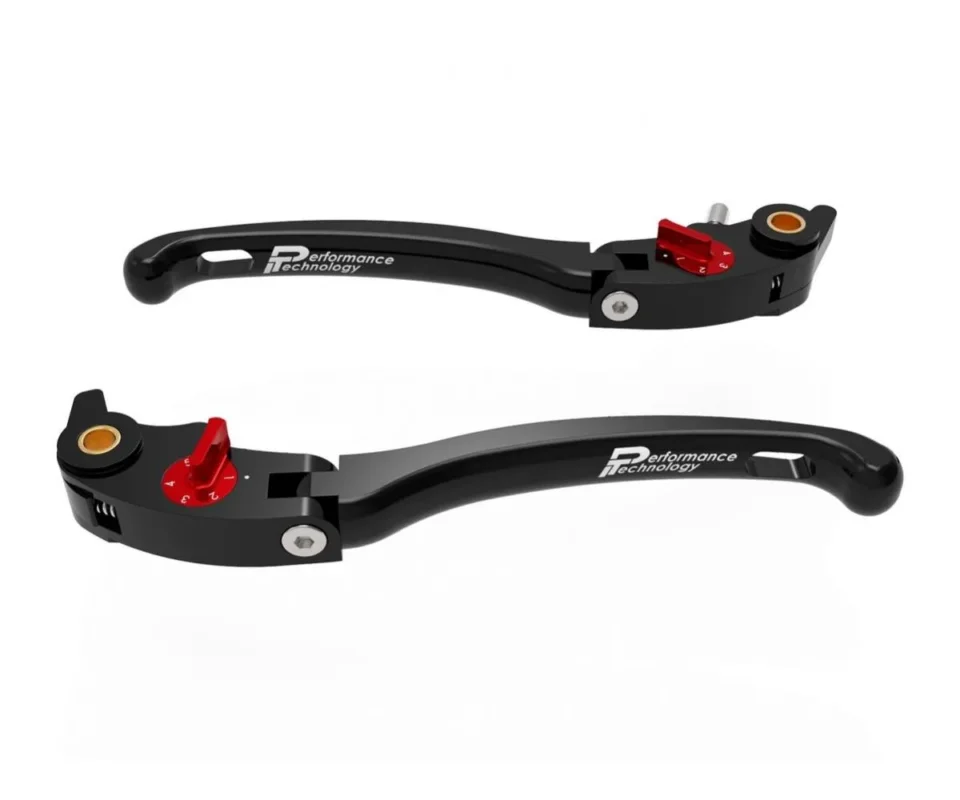 Leve Freno / Frizione Regolabili Eco Gp 1 Nero Rosso Dbk Per Ktm Super Duke 1290 GtModelli dal 2016 al 2026 LE17A Promozione