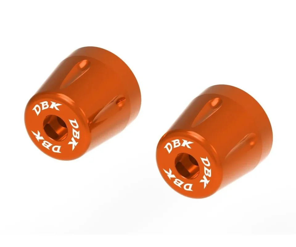 Kit Tappi Manubrio Arancione Dbk Per Ktm 790 DukeModelli dal 2018 al 2026 CM13K Prezzo Basso