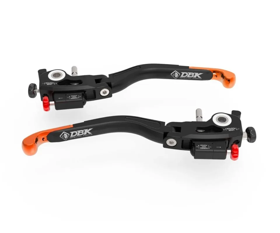 Occasione Imperdibile Ultimateleve Freno / Frizione Regolabili Doppia Regolazione Nero Arancio Dbk Per Ktm 1390 Super Duke R EvoModelli dal 2024 al 2026 L38K