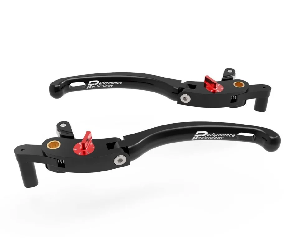 Leve Freno / Frizione Regolabili Eco Gp 1 Nero Rosso Dbk Per Honda X-adv 750Modelli dal 2017 al 2023 LE15A Novità