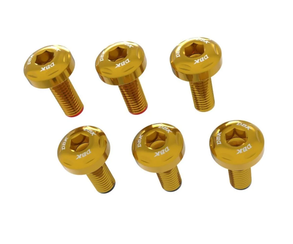 Ultime Pezzi Kit Viti Fianchetti Laterali Oro Dbk Per Bmw R 1300 Gs AdventureModelli dal 2024 al 2026 KVT92B