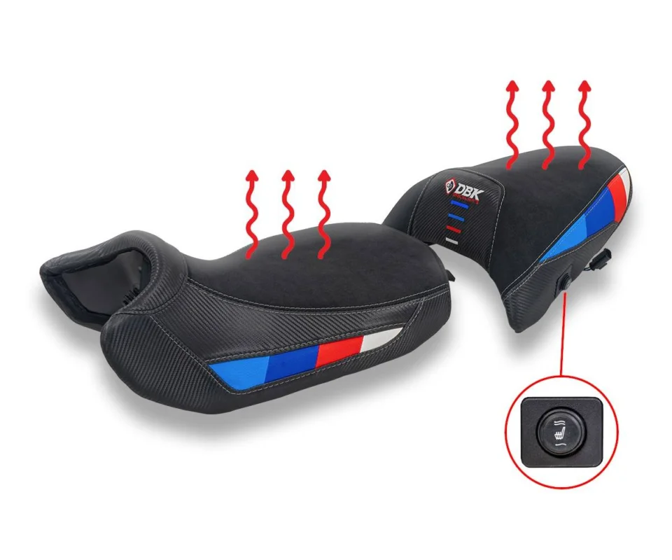 Ordina Subito Sella Standard Riscaldata Completa Comfort (pilota + Passeggero)Dbk Per Bmw R 1300 GsModelli dal 2024 al 2026 SESR01C