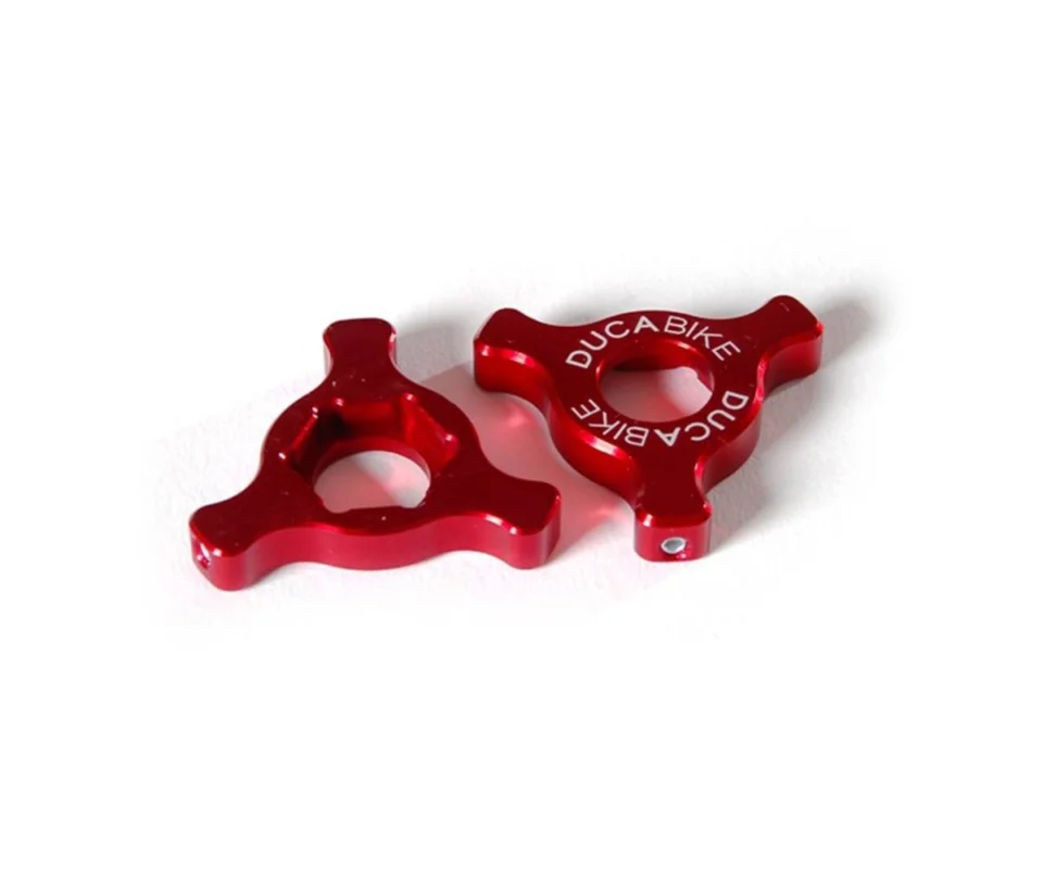 Registri Forcella Ch. 19 Mm Rosso Dbk Per Ducati Multistrada V2 SModelli dal 2022 al 2026 RF1901A Esclusivo