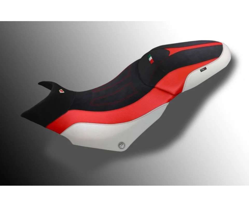 Rivestimento Sella Confort Nero Rosso Bianco Dbk Per Ducati Multistrada 950Modelli dal 2017 al 2021 CSMTSC95DAW Spedito Oggi