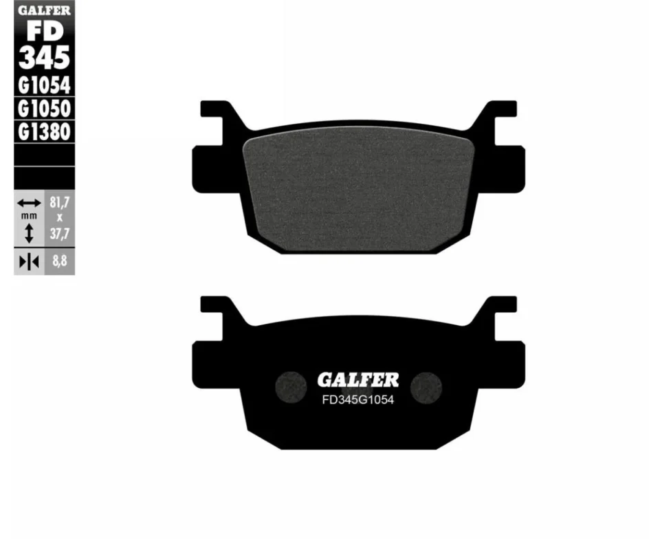 Galfer Pastiglie Freno Posteriore BENELLI 302 SModelli: 2018 FD345 FD345G1054 Promozione Esclusiva