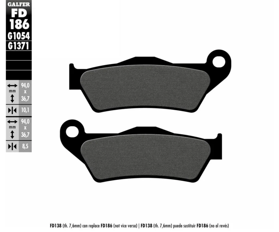 Galfer Pastiglie Freno Posteriore BMW R 850 RModelli: 2004 FD186 FD186G1054 Occasione