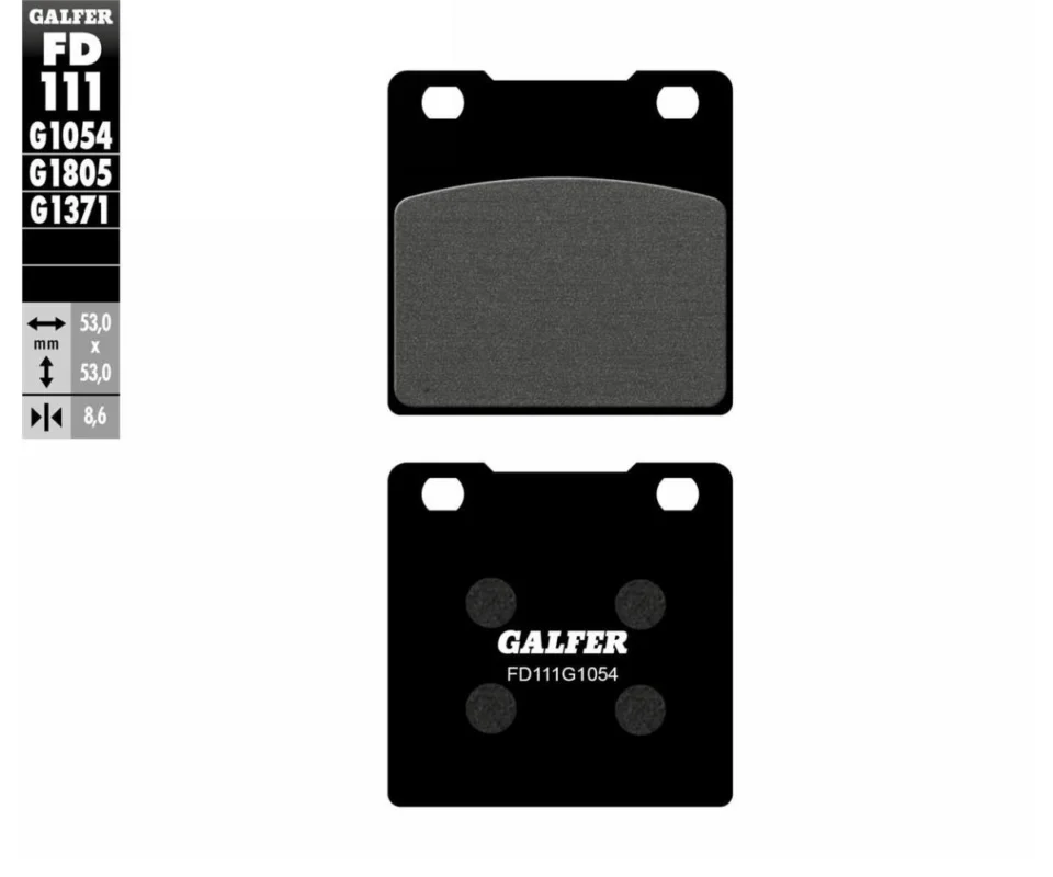 Galfer Pastiglie Freno Posteriore SUZUKI GS 500 FModelli: 2006 FD111 FD111G1054 Ultimissimo Modello
