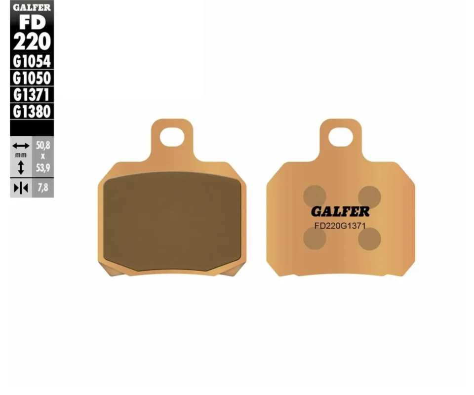 Galfer Pastiglie Freno Posteriore KAWASAKI NINJA H2 R (310cv)Modelli: 2015 FD220 FD220G1371 Nuovo Arrivo