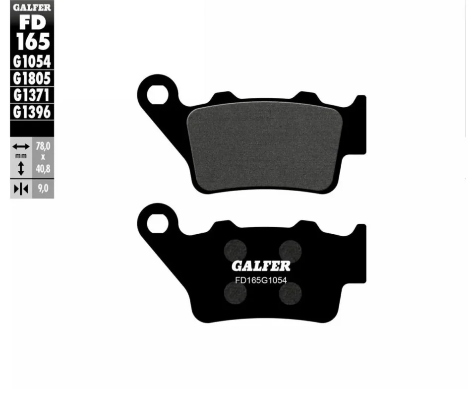 Promozione Esclusiva Galfer Pastiglie Freno Posteriore ROYAL ENFIELD CLASSIC 350Modelli dal 2022 al 2026 FD165 FD165G1054