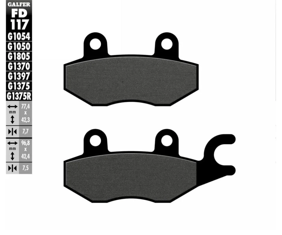 Galfer Pastiglie Freno Posteriore TRIUMPH THRUXTON RSModelli: 2020 FD117 FD117G1054 Occasione