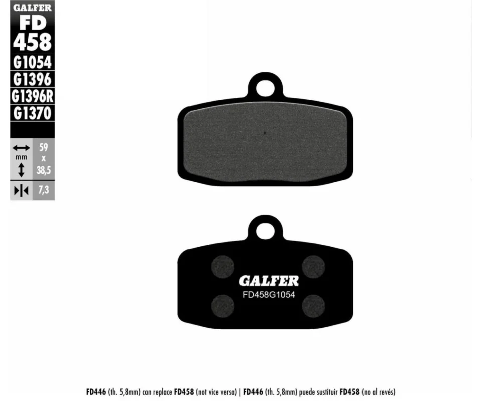 Galfer Pastiglie Freno Anteriore KTM FREERIDEModelli dal 2012 al 2014 FD458 FD458G1054 Ultima Occasione