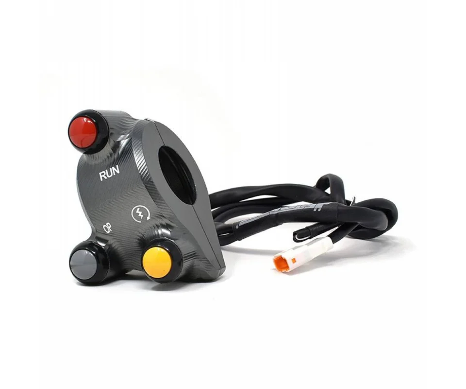 Comando Gas Con Pulsantiera Integrata JetPrime Titanio Per Ducati MONSTER 821Modelli dal 2015 al 2016 JP ACC 060 T Pagamento Sicuro