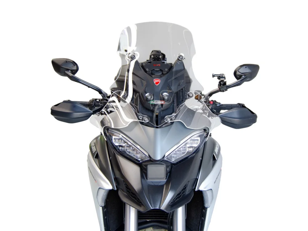 Coppia Deflettori Laterali Maggiorati Fumè Ducabike DBK Per Ducati Multistrada V4Modelli dal 2021 al 2026 DEF01F Scelto Dai Clienti