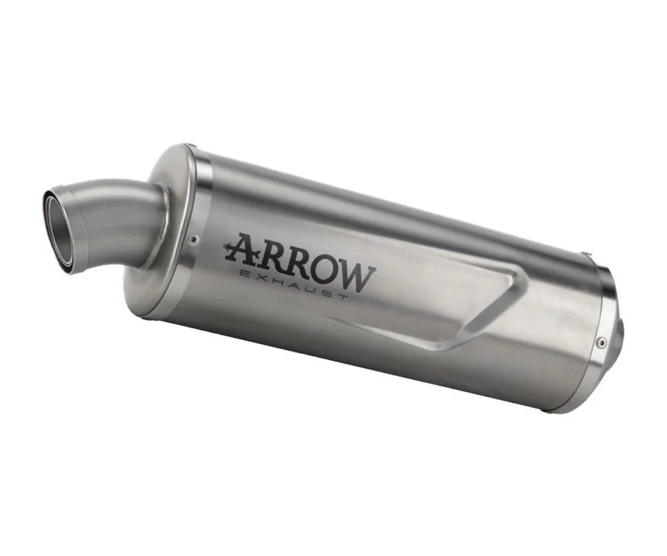 Terminale di Scarico Arrow Indy Race EVO Allum fondello inox Honda XL 750 TransalpModelli dal 2023 al 202472645AO Ultima Occasione