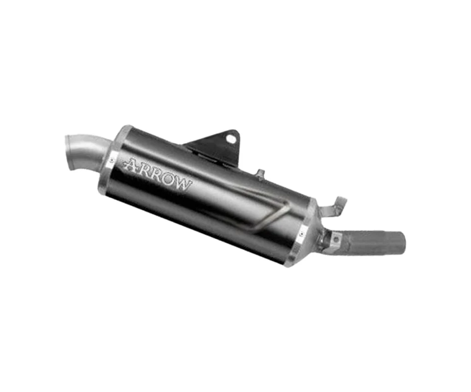 Offerta Del Giorno Terminale di Scarico Arrow Indy Race Allum Dark fondello Inox Ducati Desert X950Modelli dal 2022 al 202472647AON